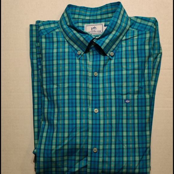 Southern Tide men's button down shirt size medium - Picture 7 of 11